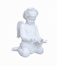 Скульптура 048 Ангелок на коленях 600*500*400