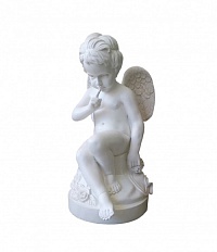 Скульптура 009 Ангел на тумбе со стрелами 750*530*430